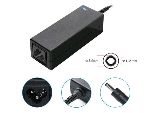 ADJ 280-NB002 ALIMENTATORE PER NOTEBOOK 40 W 19V - 2,1A TIP DIAMETRO INTERNO 1.35mm ESTERNO 3.5mm CON CAVO DI ALIMENTAZIONE INCLUSO NERO